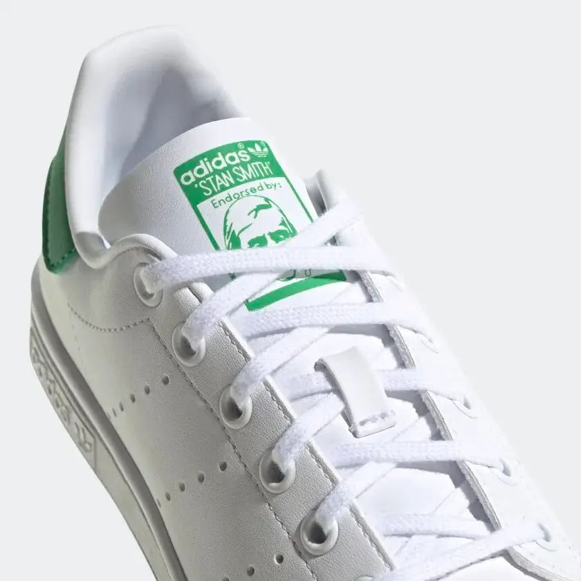 Adidas STAN SMITH UNISEX - Sneakers basse - white/green - immagine 4