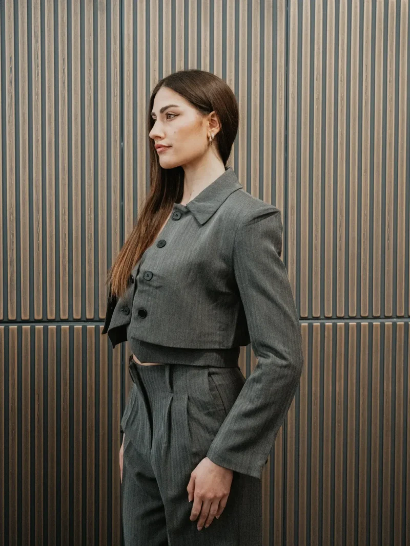 Coordinato Tailleur Grigio - immagine 2