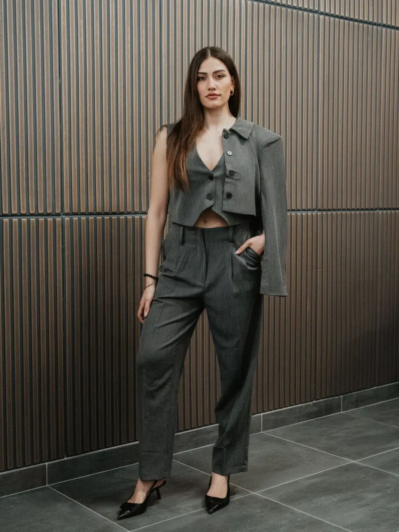 Coordinato Tailleur Grigio - immagine 12