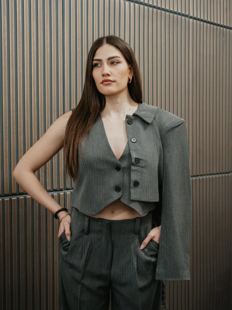 Coordinato Tailleur Grigio - immagine 11