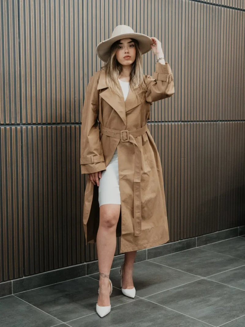 Trench Camel Marty - immagine 7