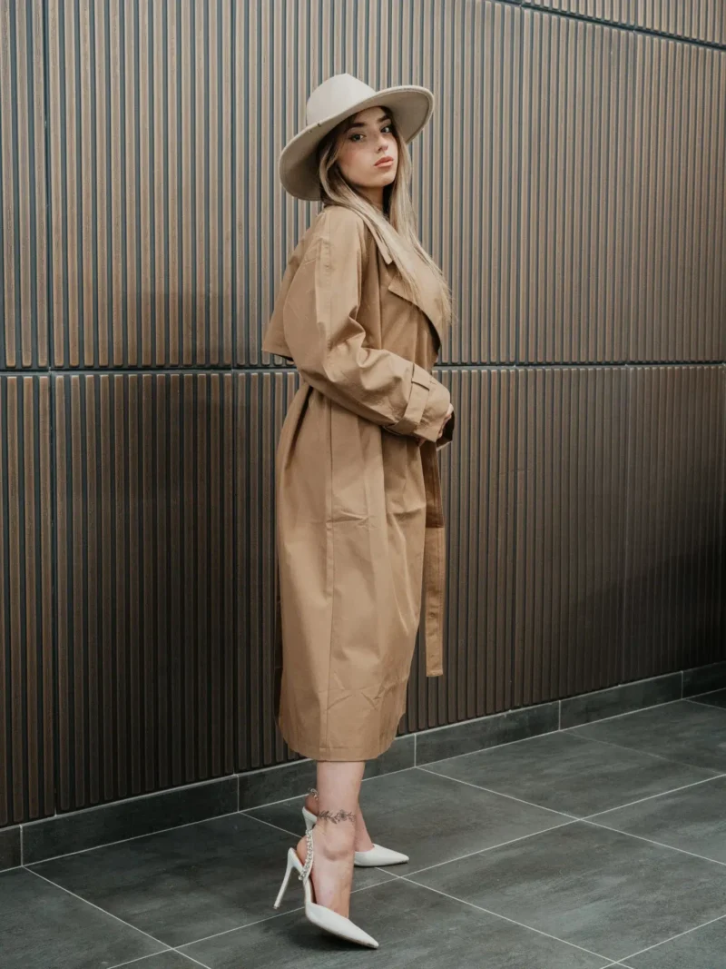 Trench Camel Marty - immagine 6