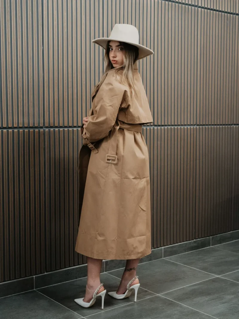 Trench Camel Marty - immagine 5