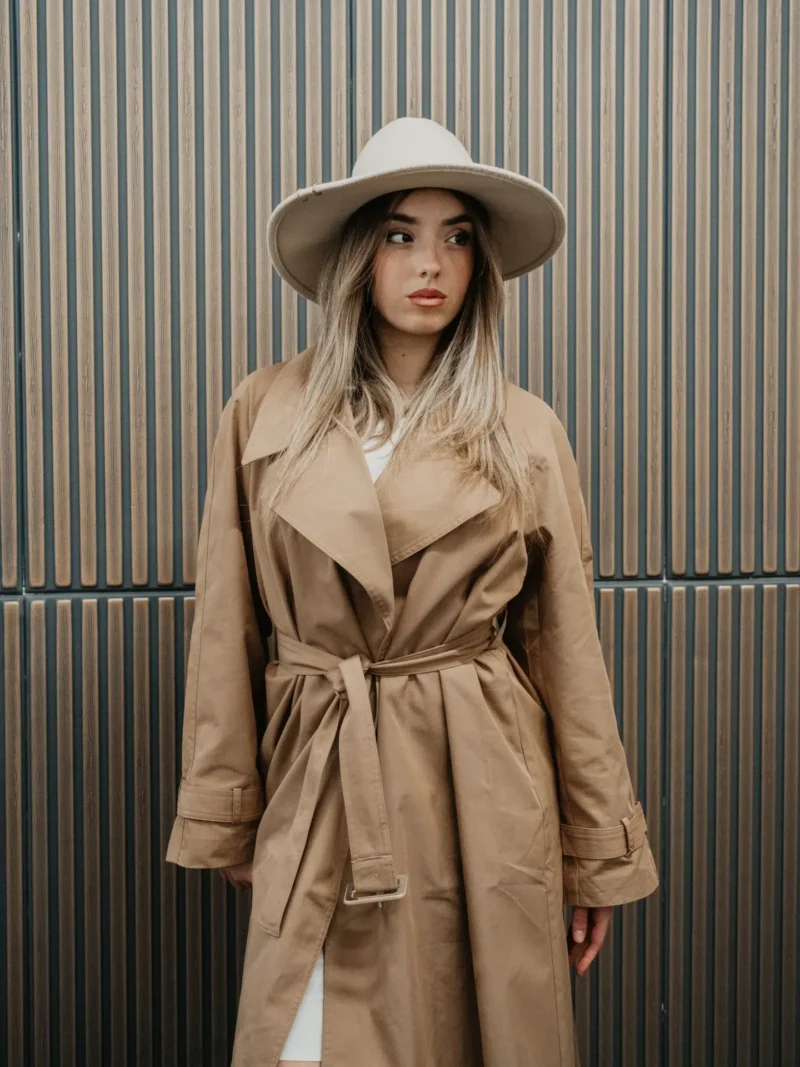 Trench Camel Marty - immagine 3