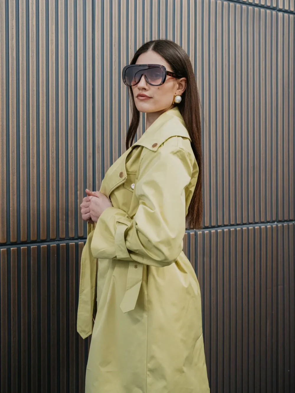 Trench Lime Ludo - immagine 5