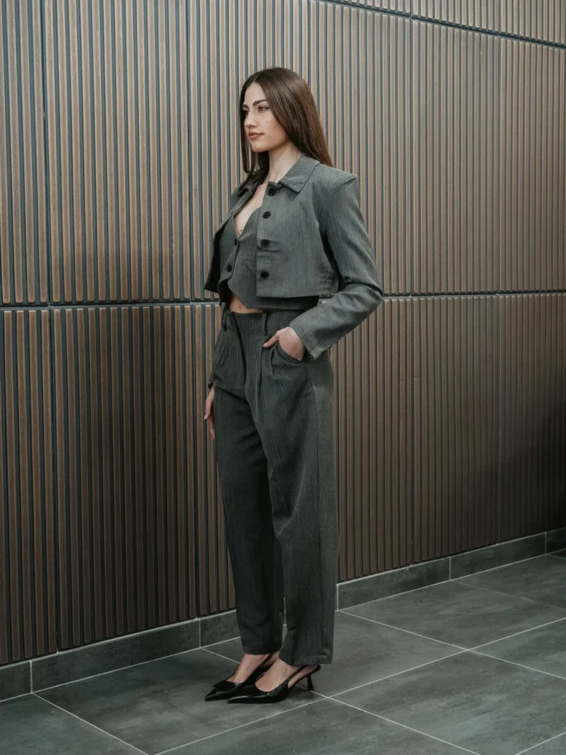 Coordinato Tailleur Grigio - immagine 9