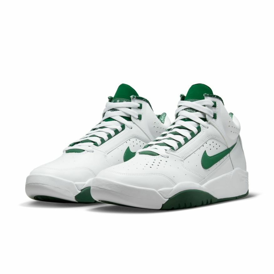 Nike Air Flight Lite Mid - White/Gorge Green