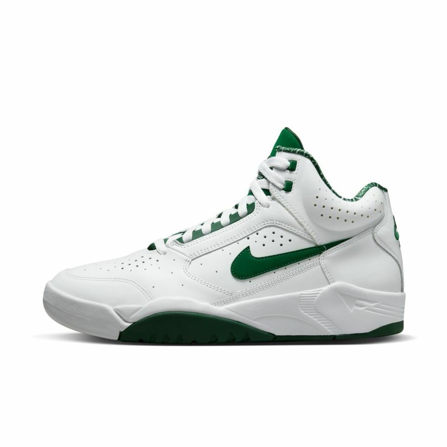 Nike Air Flight Lite Mid - White/Gorge Green - immagine 2